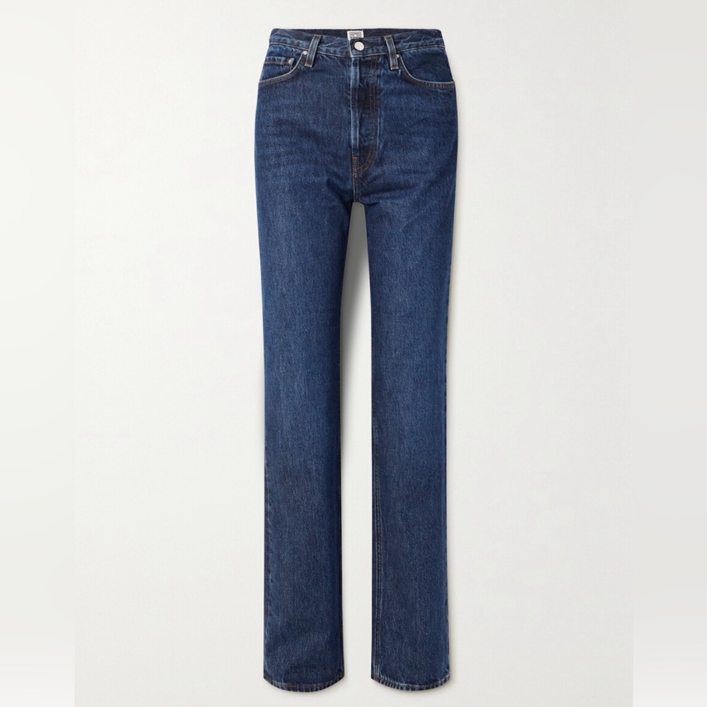 TOTEME pair of a straight-leg jeans